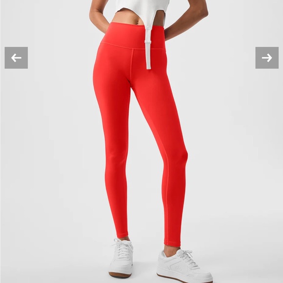 ALO Yoga Pants - ALO Yoga Red Leggings